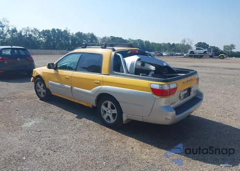 2003 Subaru Baja z USA, uszkodzony, nr VIN 4S4BT61C937105672